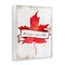 Stupell Industries True North Maple Leaf Framed Giclee, design by Lil' Rue